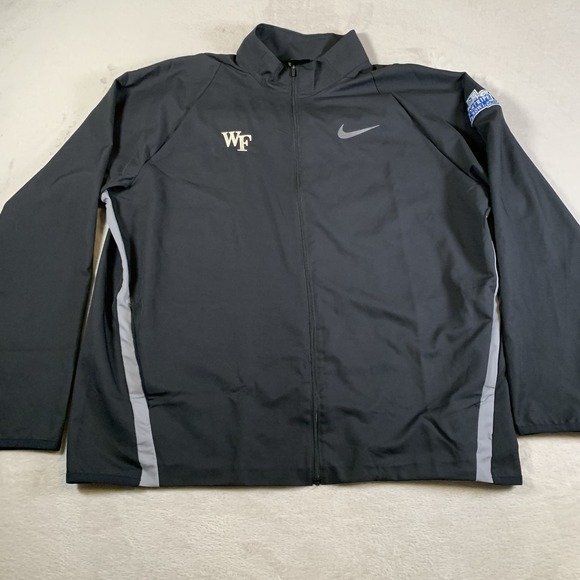 Wake Forest Demon Deacons‎ Jacket 2XL NCAA Football Nike Dri Fit Player Issued - Picture 1 of 9